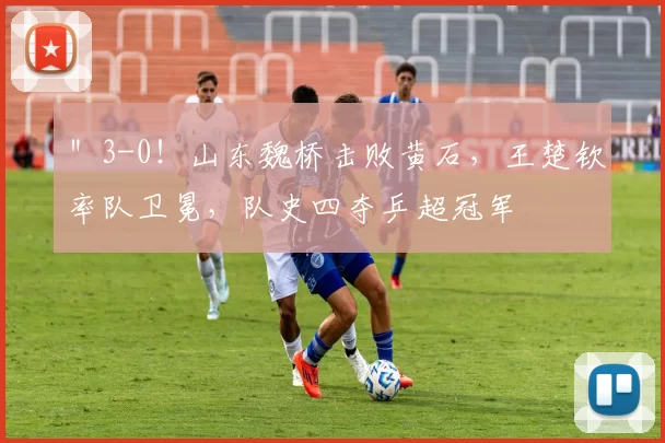＂3-0！山东魏桥击败黄石，王楚钦率队卫冕，队史四夺乒超冠军